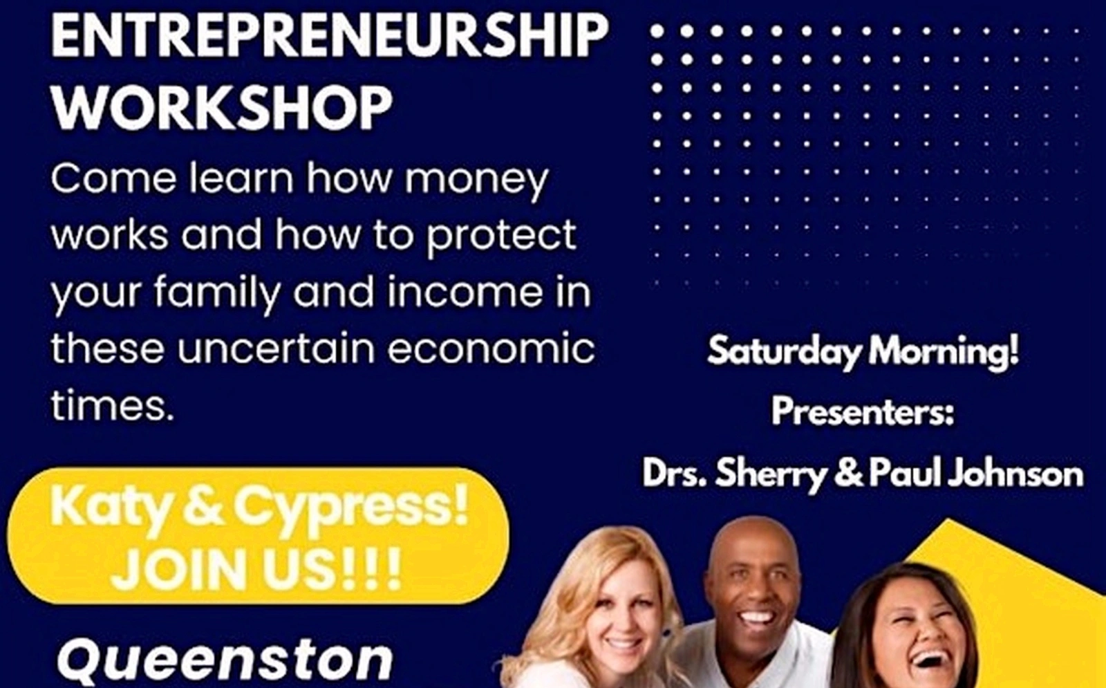 Family money management workshop
